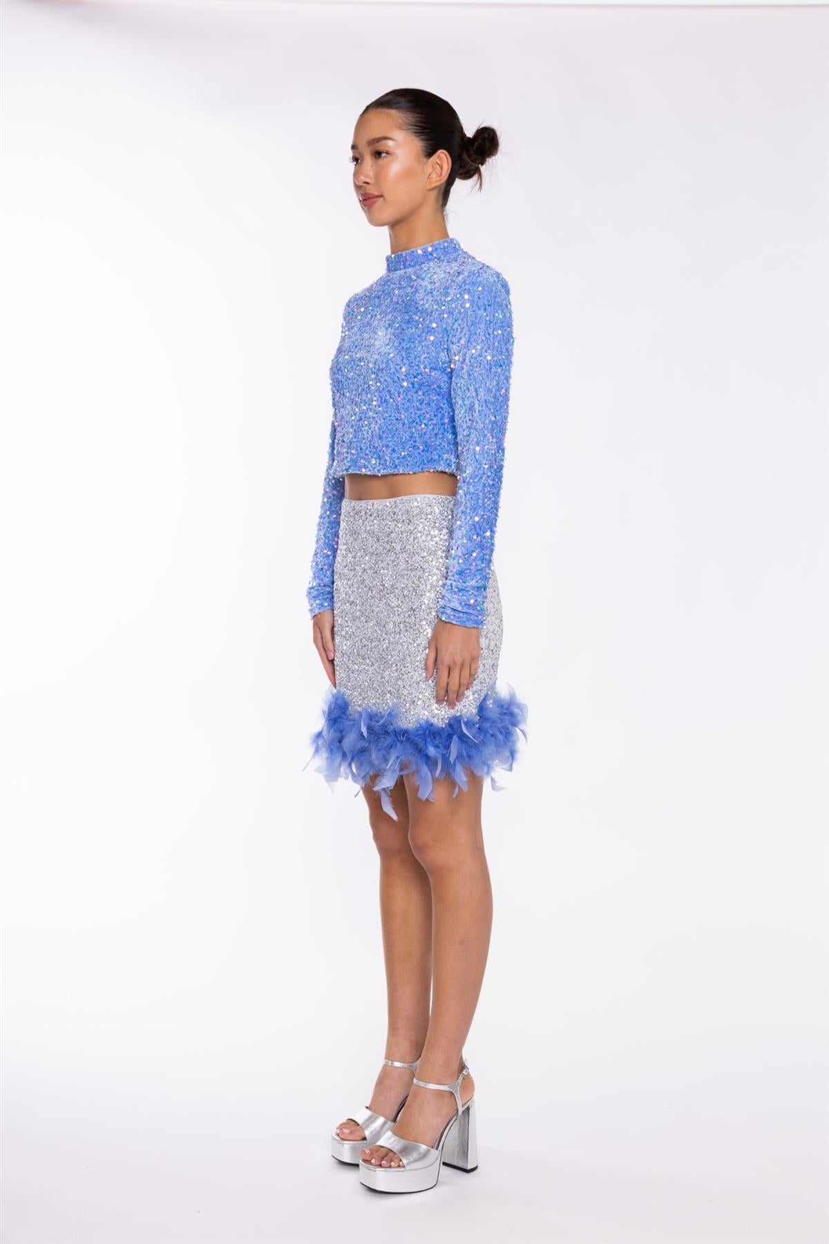 francespenny.shopsilver-sequin-blue-feather-hem-mini-skirt_4.jpg